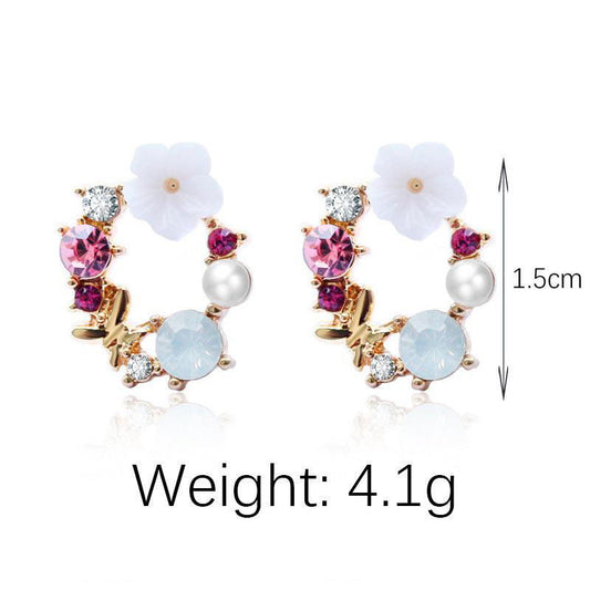 Stunning Sweet Flower Earrings for Women - Jewelry Trends USA