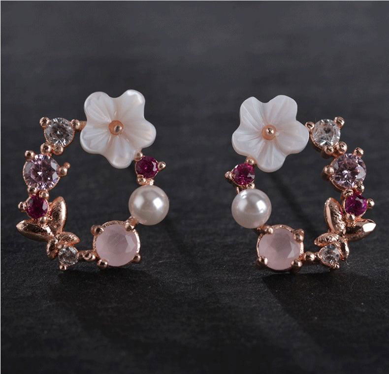 Stunning Sweet Flower Earrings for Women - Jewelry Trends USA