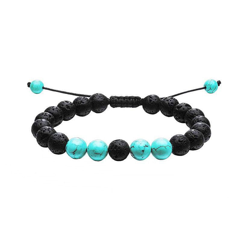 Tiger Eye & Matte Black Agate Couple Bracelets - Jewelry Trends USA