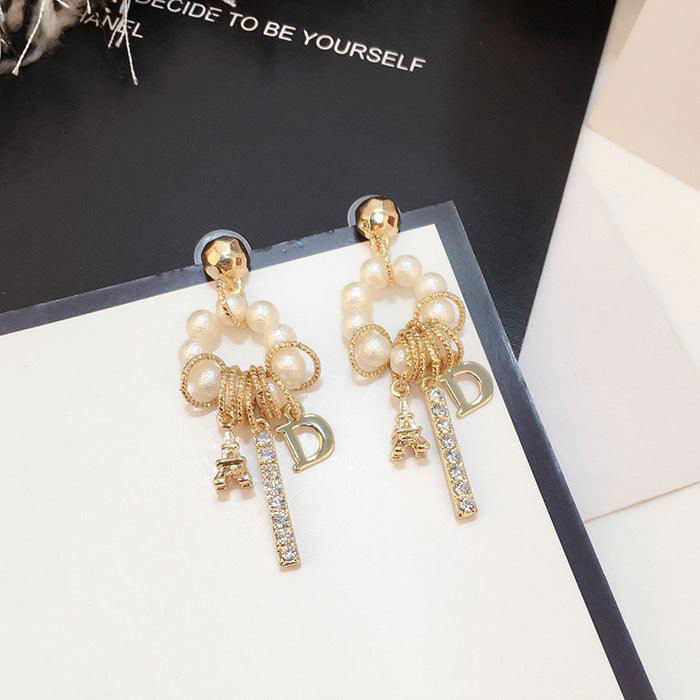 Women's earrings pearl earrings - Jewelry Trends USA