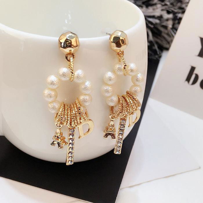 Women's earrings pearl earrings - Jewelry Trends USA