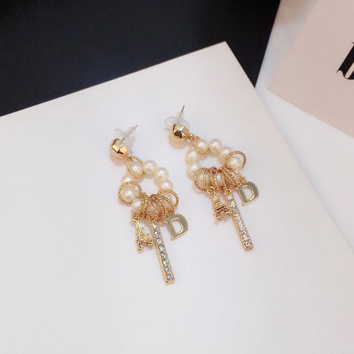 Women's earrings pearl earrings - Jewelry Trends USA