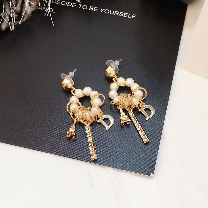 Women's earrings pearl earrings - Jewelry Trends USA