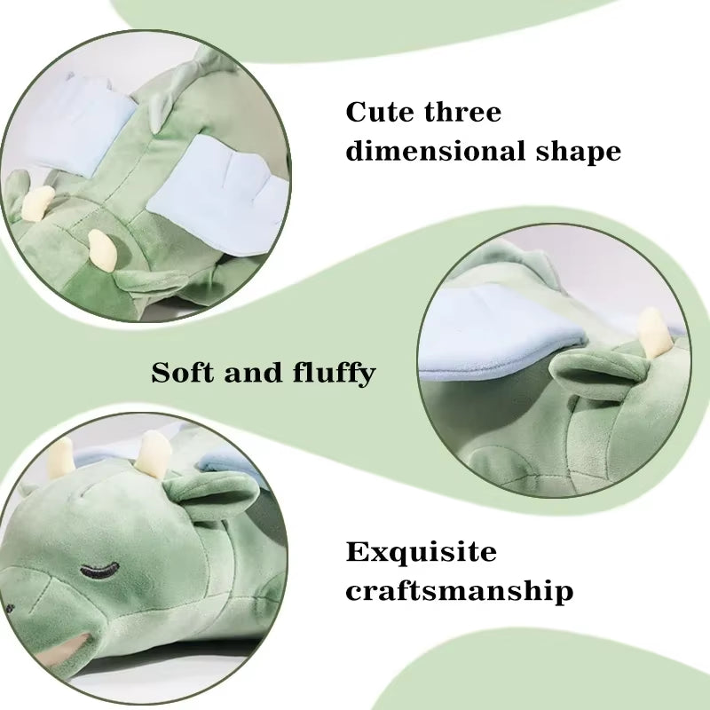 PET Gem Flying Dragon Dog Heartbeat Toy,Puppy Separation Stress Toy, Puppy Behavioral Training Aid for Dog Sleep Aid Plush