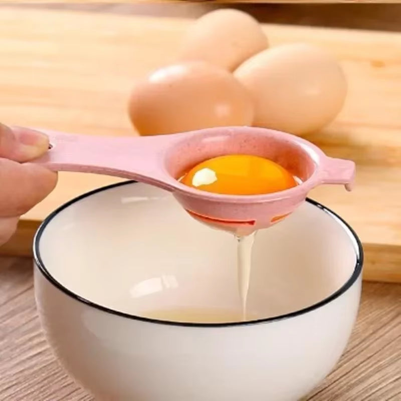 Egg White Yolk Separator Multifunctional Egg Liquid Filter Simple Convenient Egg White Dividers Baking Accessories Kitchen Tool
