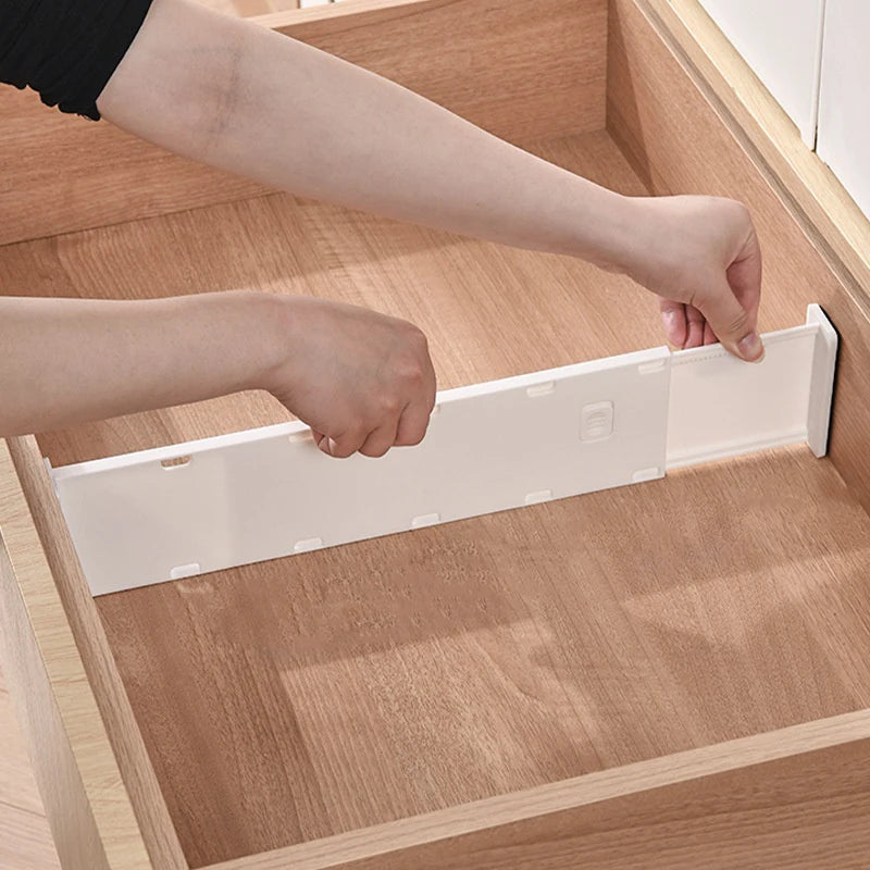 Drawer Organizer Dividers for Clothes Underwear Socks Storage Box Partition Boards for Kitchenware Cosmetics Free-Combination