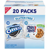 Gluten Free OREO and CHIPS AHOY Cookie Snack Packs Variety Pack 20 Pack