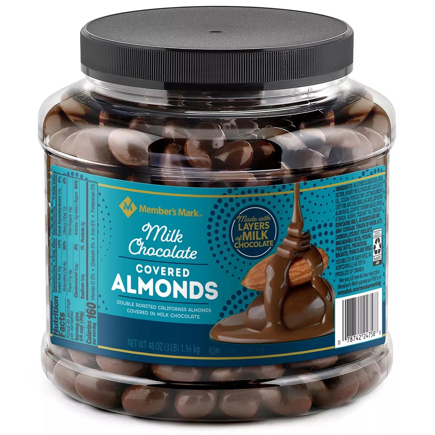 Member'S Mark Almonds, Cashews, Peanuts, Walnuts, Triple Berry Nut Trail Mix