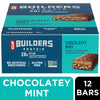 CLIF  Protein Bars Chocolate Mint Flavor, Plant Protein, Gluten Free Bars, 12Ct