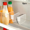 6/8Pcs Home Refrigerator Storage Partition Board Adjustable Fridge Divider Storage Separators Kitchen Bottle Can Shelf Organizer