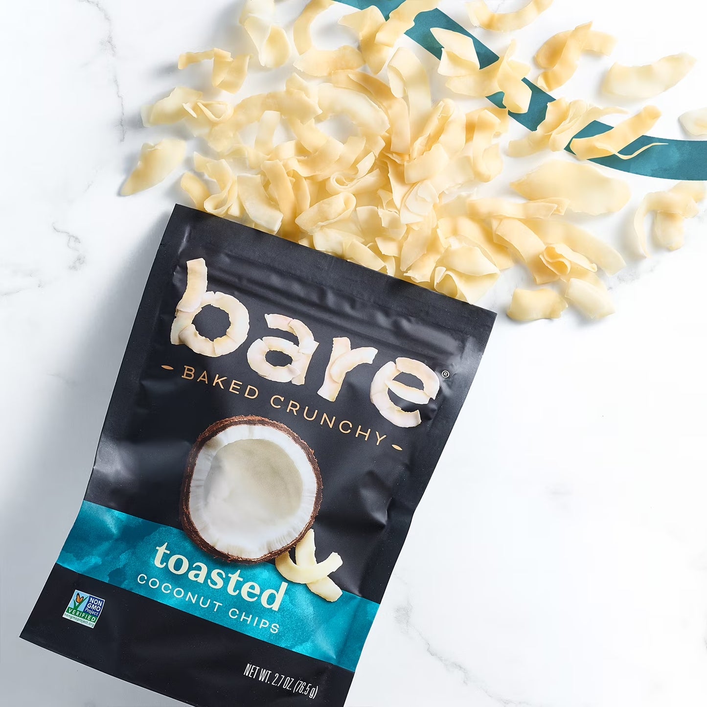 Bare, Baked Crunchy Fruit Chips Snack Pack, 0.53 Oz Bags, 7 Count