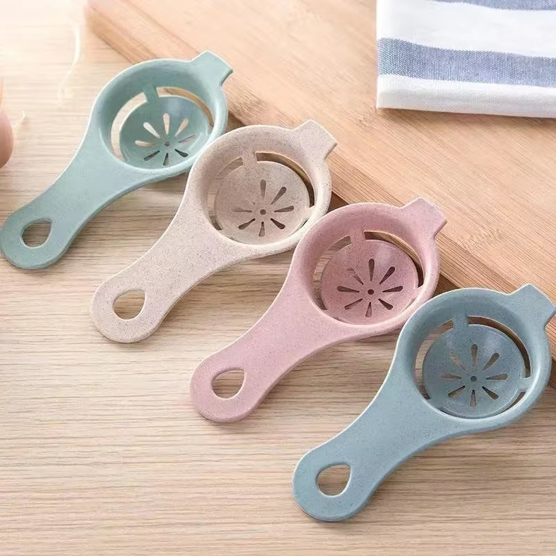 Egg White Yolk Separator Multifunctional Egg Liquid Filter Simple Convenient Egg White Dividers Baking Accessories Kitchen Tool