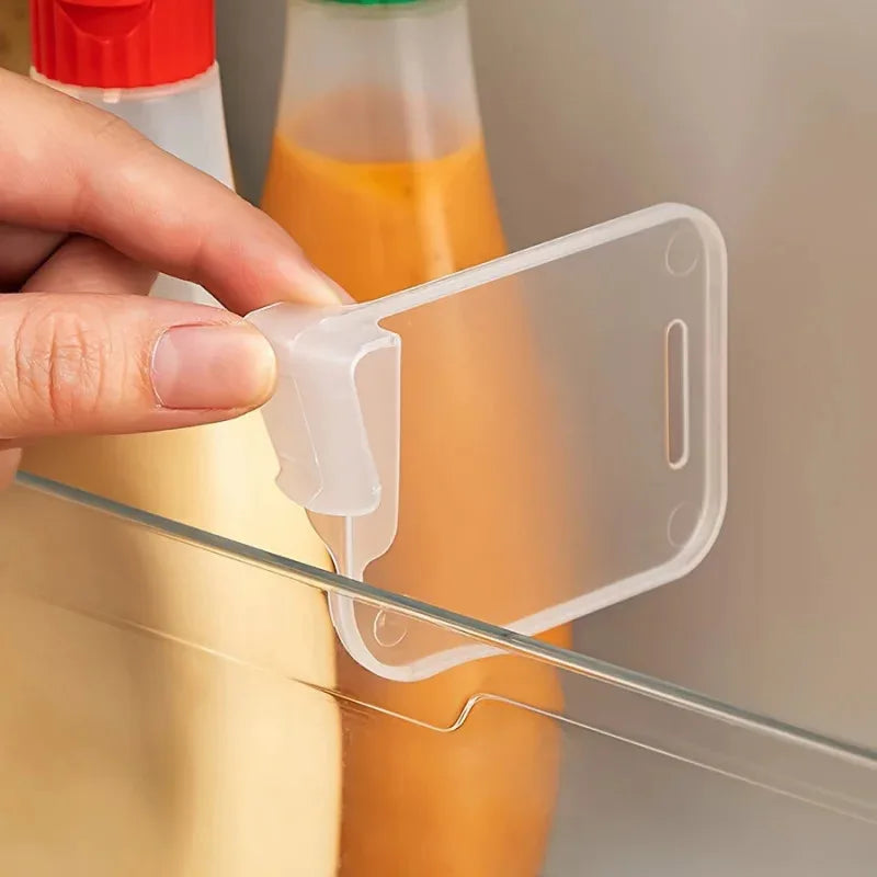 6/8Pcs Home Refrigerator Storage Partition Board Adjustable Fridge Divider Storage Separators Kitchen Bottle Can Shelf Organizer
