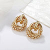ethnic style geometric plating alloy no inlaid earrings - Jewelry Trends USA