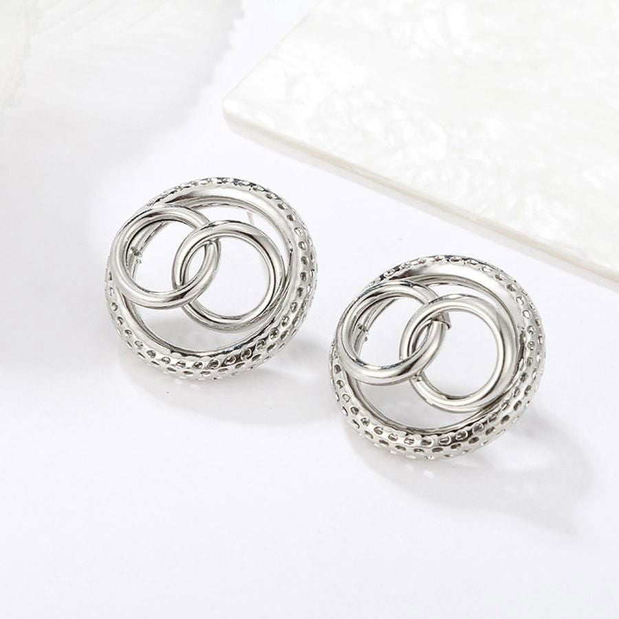 ethnic style geometric plating alloy no inlaid earrings - Jewelry Trends USA