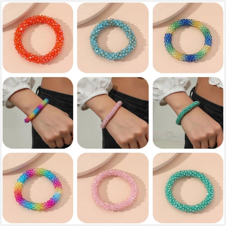 fashion crystal resin handmade bracelet women - Jewelry Trends USA