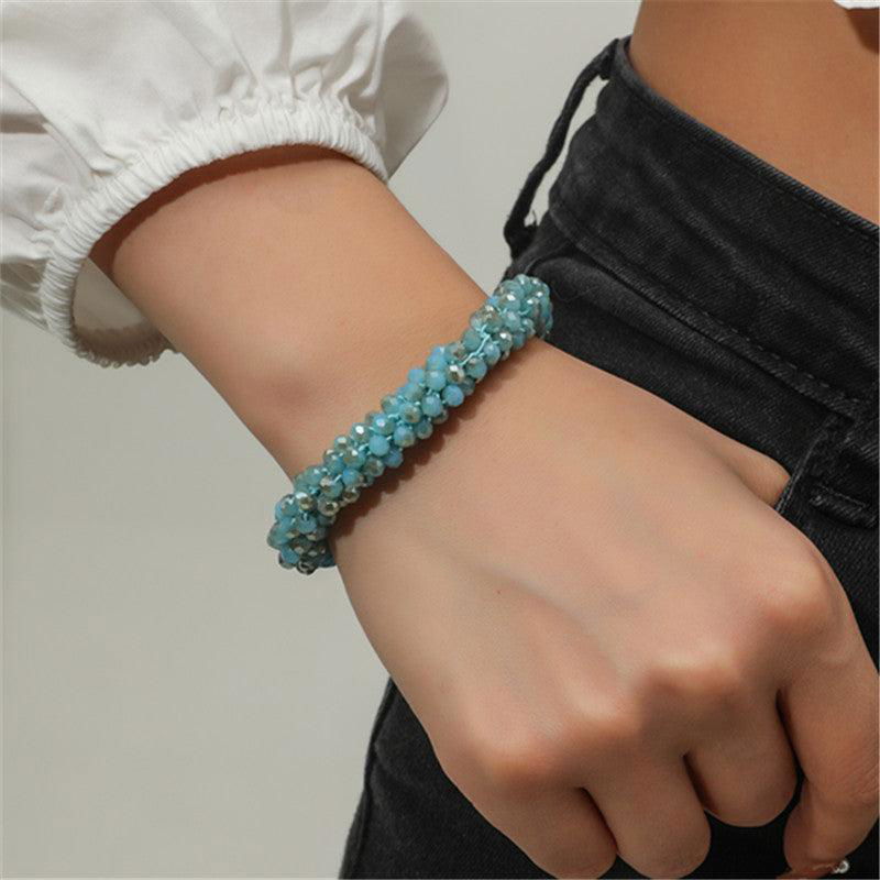 fashion crystal resin handmade bracelet women - Jewelry Trends USA