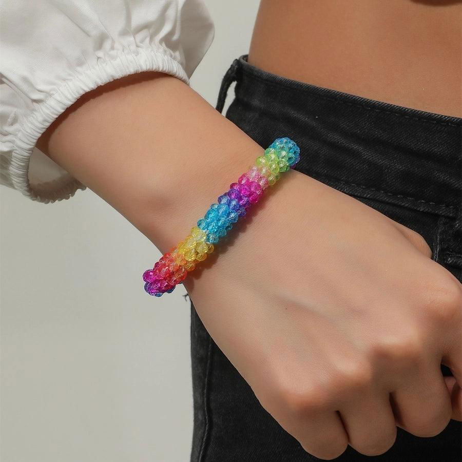 fashion crystal resin handmade bracelet women - Jewelry Trends USA