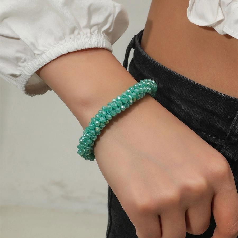 fashion crystal resin handmade bracelet women - Jewelry Trends USA