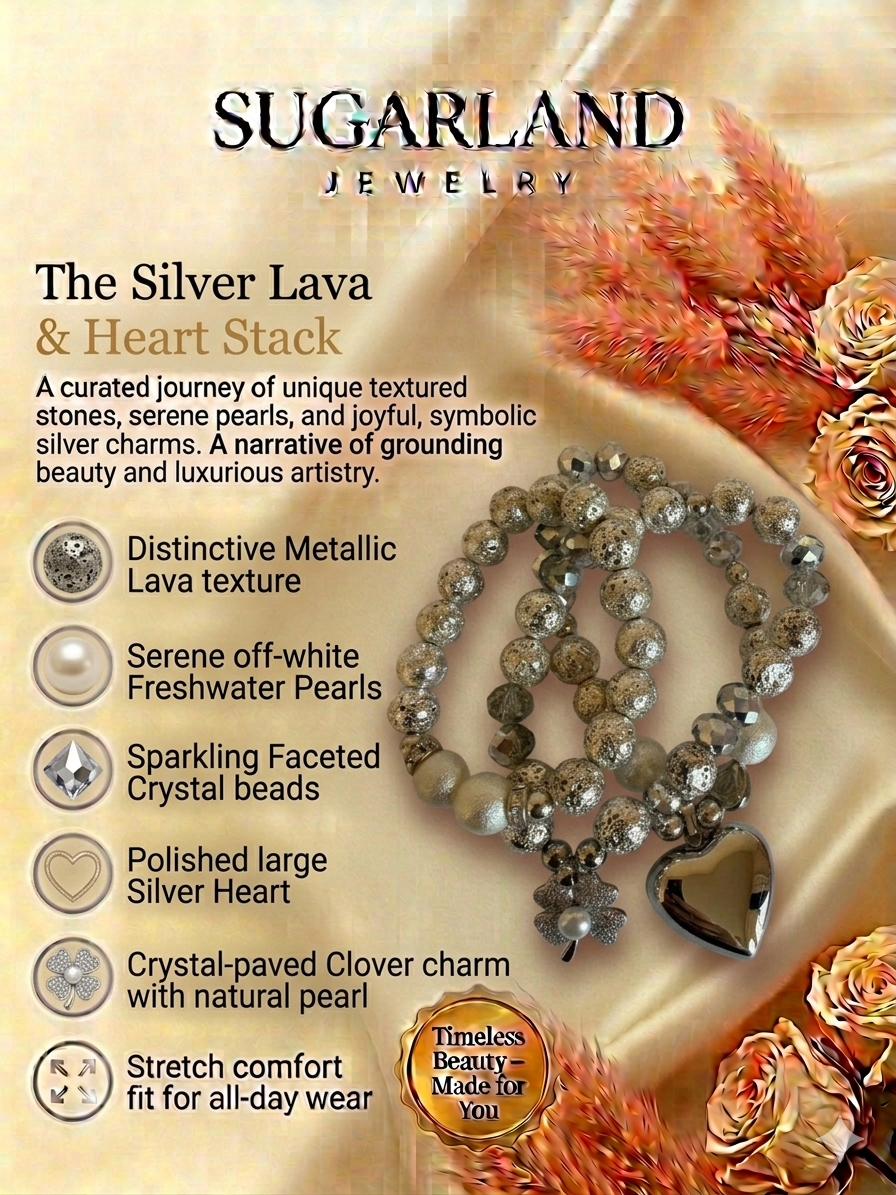 The Silver Lava & Heart Stack