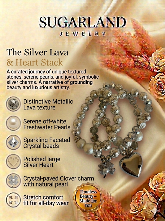 The Silver Lava & Heart Stack