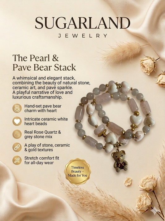 The Pearl & Pave Bear Stack