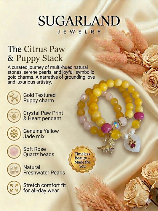 The Citrus Paw & Puppy Stack