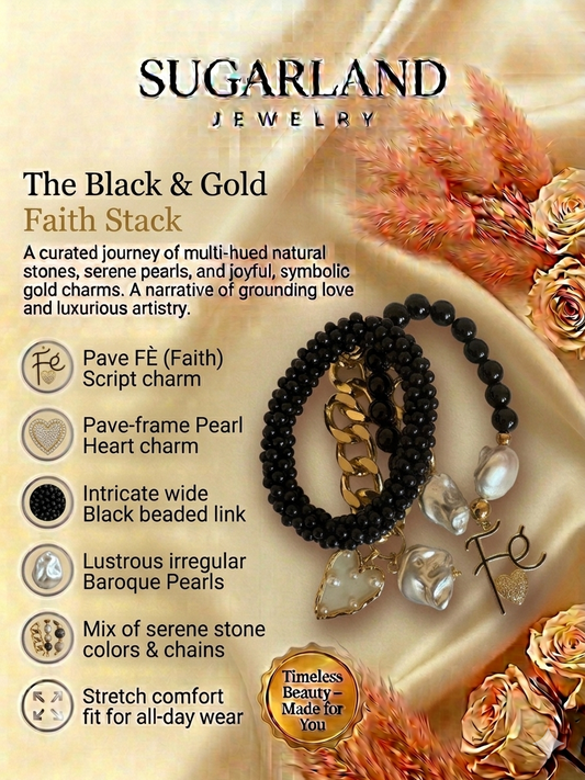 The Black & Gold Faith Stack