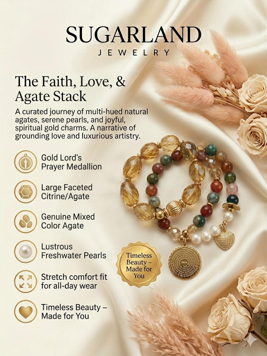 The Faith, Love, & Agate Stack
