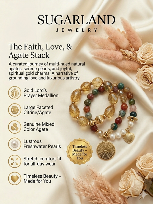 The Faith, Love, & Agate Stack